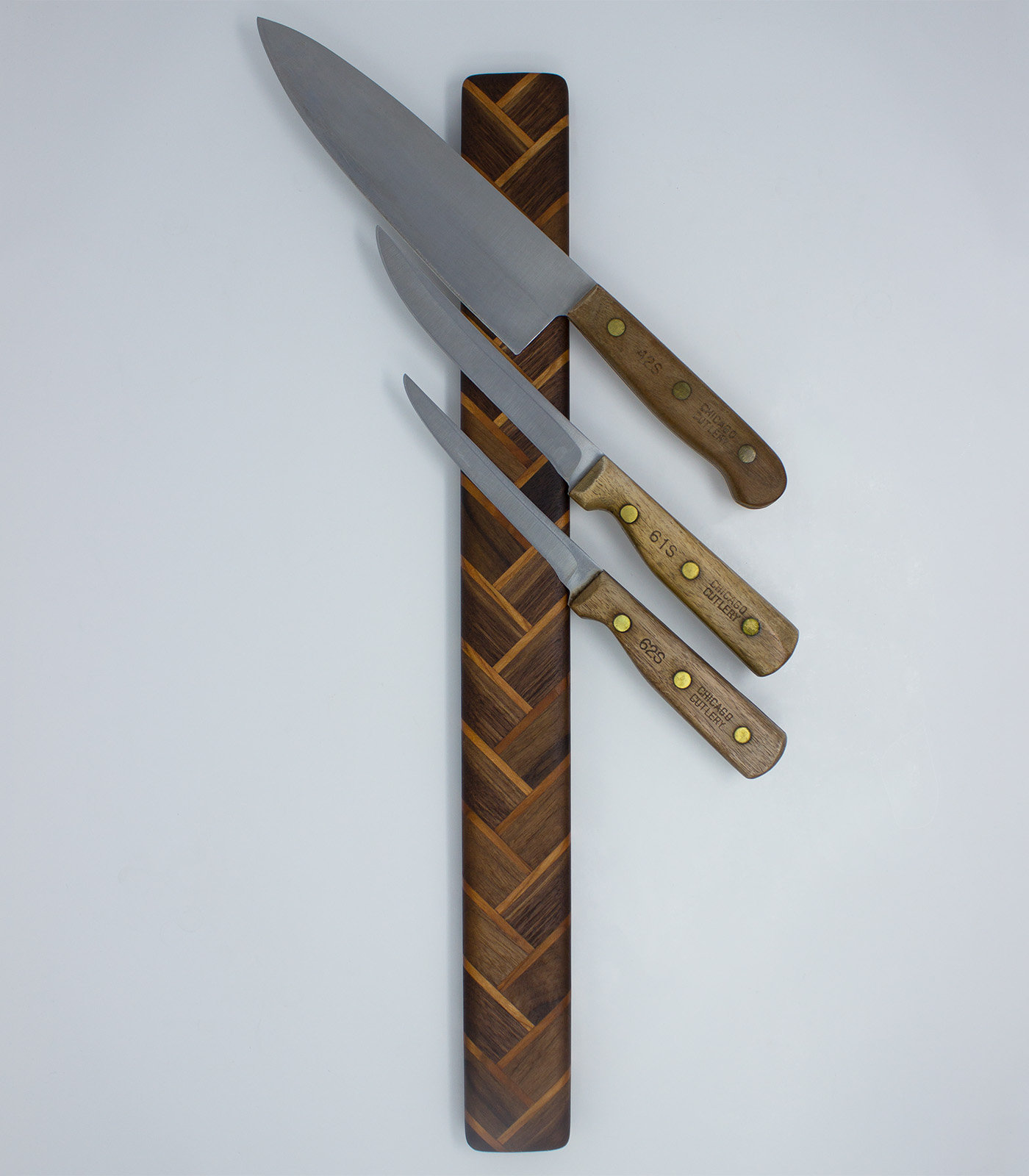 Wood Knife Block, Personalized Knife Block, Magnetic Knife Holder, Magnetic  Knife Stand, Magnetic Knife Block, Magnetic Knife Holder 