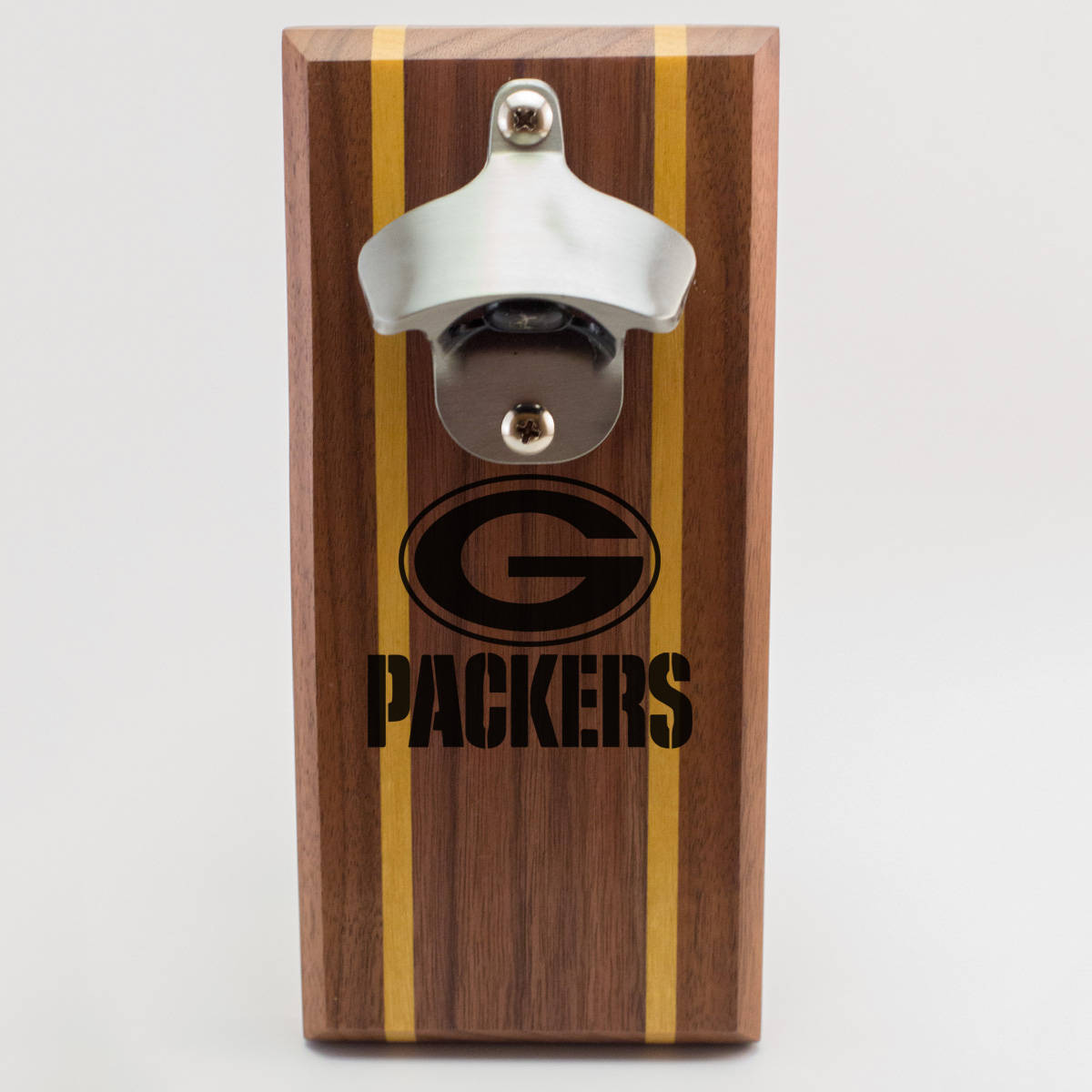 Green Bay Packers Ombre Go Pack Go! Lanyard With Bottle Opener