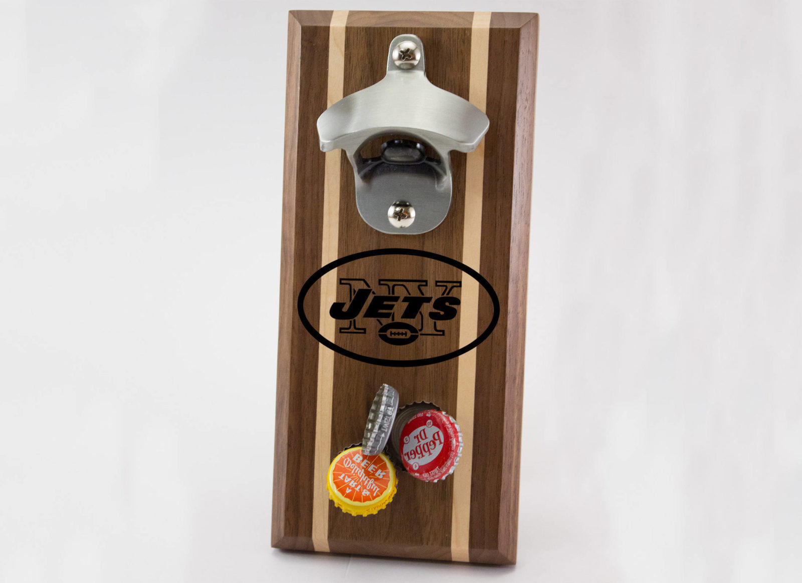 New York Jets Magnetic Bottle Opener – Rockford Woodcrafts